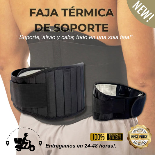 Faja térmica de soporte 40%OFF